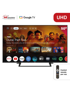 Televisor Mansión 50 pulgadas Smart UHD 4K LED Google MA50KACUG 2